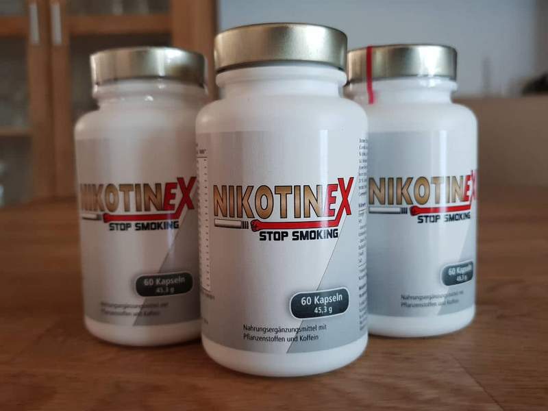 NikotineX Stop Smoking Kapseln
