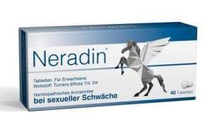 Neradin Tabletten – Homöopathisches Mittel bei sexueller Schwäche