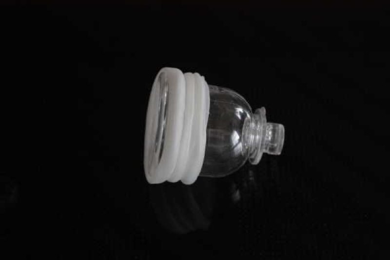 Phallosan Forte Dichtmanschette — korrekt umgekrempelt für die Anwendung