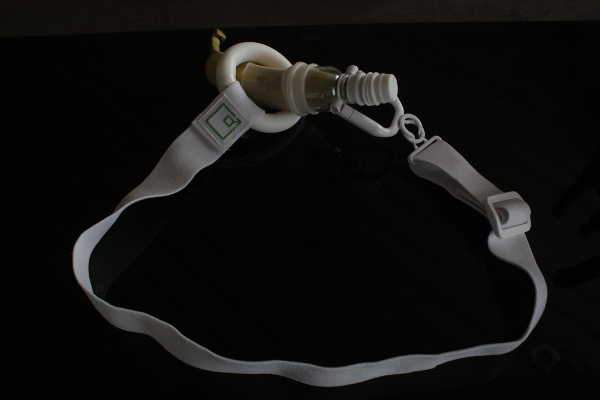 Schritt 4: Gürtel anlegen und mit Extender verbinden